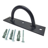 Suporte Trx Corda Rope Columpio Pilates Argola Kit 4 Unid 