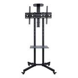 Suporte Tv De Chão Tipo Rack 37 A 70 C Rodinha Aquário