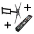 Suporte Tv Tri Articulado 65  Controle Semp Toshiba Ct-6390