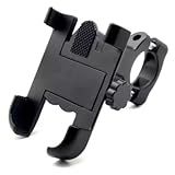 Suporte Universal De Celular Para Moto E Bicicleta- 360 Graus Rotação- Alumínio- 4-7 Polegadas