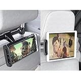 Suporte Universal Para Celular E Tablet Encosto De Banco Veicular Rotação 360 Regulável