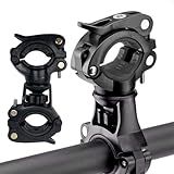 Suporte Universal Para Lanterna De Bicicleta Farol Rotação 360 Graus Ajustável Bike Mundo Compras