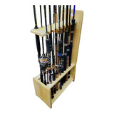 Suporte Vara De Pesca Organizador Estante Expositor Spvp