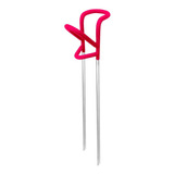 Suporte Vara Emborrachado Reforçado Pira Tamba 8mm Jr Cores Cor Rosa