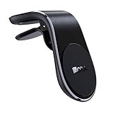 Suporte Veicular 1Hora Para Smartphone Celular Carro Preto Fixação Magnética Rotação 360 Graus Ampla Compatibilidade