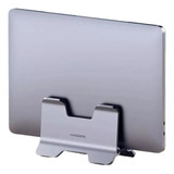 Suporte Vertical Aluminio Hagibis P Notebook Macbook iPad Cor Cinza