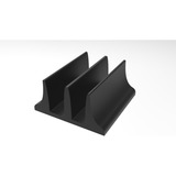 Suporte Vertical Duplo Laptop Macbook Samsung Dell Notebook