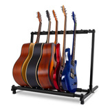 Suporte Violao Chão Para 5 Instrumentos Guitarra Baixo