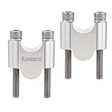 Suportes De Guidão Kemimoto 7 8 30 Mm De Altura Para Kawasaki Honda Suzuki Yamaha Ducati ATV Dirt Bike