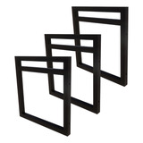 Suportes Estilo Industrial Para Prateleiras 3 Unidades