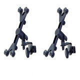 Suportes P Fixar Tablet celular iPad Em Pedestal kit C 02 