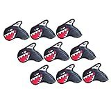SUPVOX 9 Unidades Capa De Clube De Golfe Bolsa Proteção De Putter Protetor De Cabeça De Taco Maior Decorar Clubes De Golfe Acessórios Tampa De Ferro
