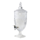 Suqueira De Vidro Cristal 5l Royal C Suporte E Torneira