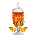 Suqueira Dispensador Cristal 4 5 Litros Agua Suco Drinks