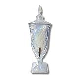 Suqueira Dispenser De Cristal Diamond Vidro Transparente 2L -Furta-Cor-