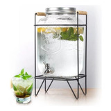 Suqueira Vidro Grande C Suporte 8 Litros Dispenser Premium