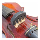 Surdina De Violino 4 4 Silenciador Borracha Preta Cor Preto