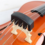 Surdina De Violoncelo Cello Borracha Modelo Garfo 5 Pontos