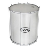 Surdo 22 Pol X 60 Cm C  Pele Leitosa 10 Afinadores Izzo