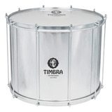 Surdo Axé Timbra 22 Pol X 40 Cm Em Alumínio E Pele De Napa