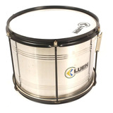 Surdo Cromado Chapa Escovada 30x14 Luen