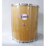 Surdo De Madeira Contemporânea 80x24 Pele