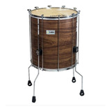 Surdo Luen Guetto 60x18 Imbuia Pele Animal 4 Pés 8 Afinaçõe