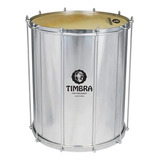 Surdo Samba Timbra 18 Pol X 55 Cm Aluminio Pele Animal
