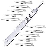 SURGICAL ONLINE 100 Lâminas De Bisturi Nº 11 E Inclui Uma Alça Nº 3