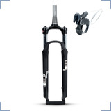 Suspensão 29 Sr Suntour Xcm 30 Tapered 100x9mm Trava Guidão