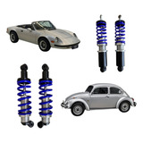 Suspensão Fusca Coilovers Reguláveis Dianteiros Traseiros
