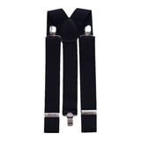 Suspensório Ajustável Tam Adulto Unisex Largo Com 3 5 Cm