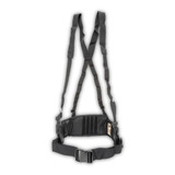 Suspensório Cinto Chest Rig Cac Caça Militar Batalha Preto