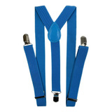 Suspensórios Masculino E Feminino Largo 2 5cm Várias Cores