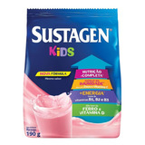 Sustagen Kids Complemento Alimentar Sabor Morango Sachê 190g