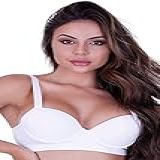 Sutiã Marissa Reforçado De Microfibra Com Bojo E Aro Feminino (branco, G)