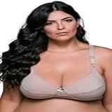 Sutiã Plus Size Sustentação Poliamida Microfilamentos -52- Chocolate-