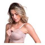 Sutiã Pós Cirúrgico Com Faixa Prótese De Mama Biobela 1623