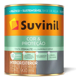 Suvinil Tinta Esmalte Base Agua Fosco 900ml Seca Rapido
