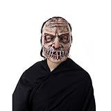 SUWIAKLALL Máscara De Halloween Para Festa Máscaras De Terror De Látex Confortáveis E Respiráveis Feitas De Látex PVC Máscaras De Halloween Para Rosto
