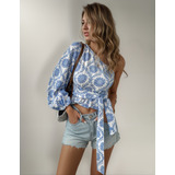 Sv Blusa Feminina Ombro