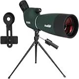 SVBONY SV28 Plus Lunetas Com Tripé- Luneta Angular 25-75x70 Com Adaptador De Telefone- Luneta IP65 à Prova D-água à Prova De Neblina De Longo Alcance Para Tiro Ao Alvo- Observação De Pássaros- Caça