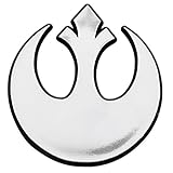Sw Rebel Alliance Logotipo De Plástico Auto Emblema – [prata] [3