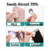 Swab Álcool 70  Higieniza Mãos
