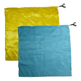 Swing Flag Quadrado Amarelo E Azul