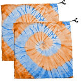 Swing Flag Tie Dye Quadrado 036 Vendido Por Par