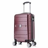 Swiss Move Mala De Viagem Tóquio De Bordo Pequena 4 Rodas Vinho