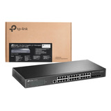 Switch 24 Portas 10 100 1000 4 Portas Sfp Rack 19 Tp Link