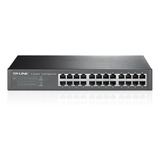 Switch 24 Portas Gigabit 10 100 1000 Tp link Tl sg1024d Hub