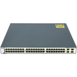 Switch 3750 Catalyst 10 100 1000 Cisco 48 Portas Gigabit